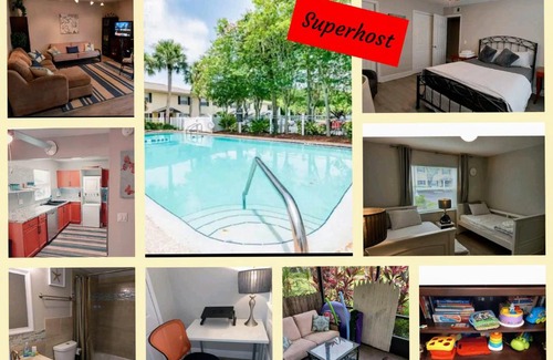 Anona Apartamento | 5 min to beach cozy renovated 2 bed 2 bath appt with grill and pool