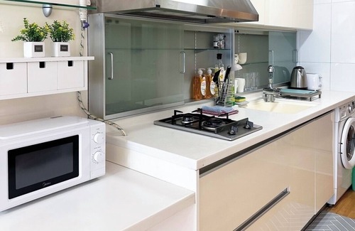 Yeoksam Apartamento | 5-Min Walk from Gangnam Station! Prime Location, Perfect Comfort