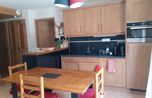 Cohennoz Apartamento | 5 min. walk to Les Saisies cable car, apartment. Cosy one-bedroom apartment at the Cernix