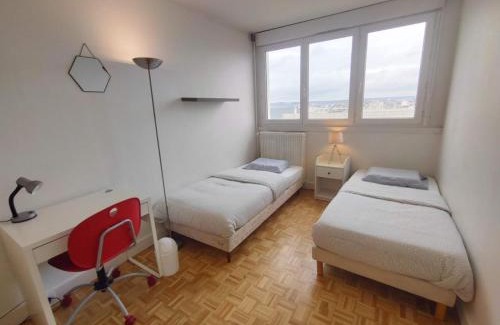 Gambetta Apartamento | 5 mn (450 m) walk Metro/La Defense/Netflix/Parking