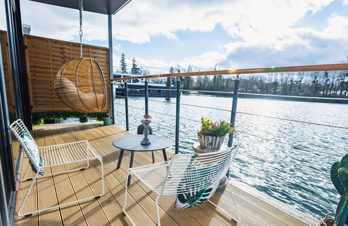 Sandrancourt Alquiler De Eote | 5*: Nid d'amour sur l'eau avec Jacuzzi (40' Paris)