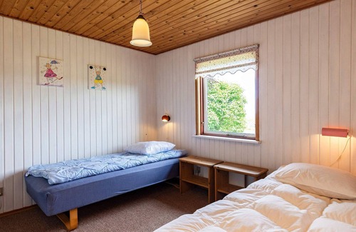 Roslev Casa | Casa de vacaciones elegante en Roslev con terraza