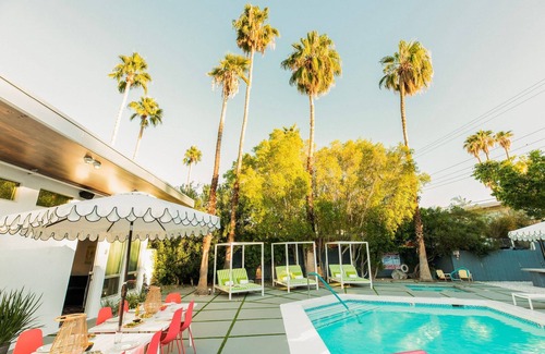 Tahquitz River Estates Casa | 5 Private Rooms Sleeps 14 Wesley Studio Buyout