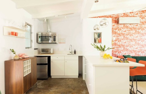 Tahquitz River Estates Cabaña | 5 Private Rooms, Sleeps 14 Wesley Studio Buyout