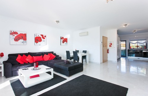 Porto de Mos Apartamento | APARTAMENTO DE 5 * ESTRELLAS CON VISTA AL MAR- Junto a la playa, 2 piscinas, sauna, jacuzzi, jacuzzi, gimnasio