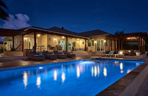 Sero Colorado Casa | ¡¡NUEVO LISTADO!! Villa frente al mar con piscina privada y palapa (por Baby Beach)