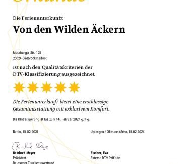 Oldeburg Casa | 5 Sterne Ferienhaus Von den Wilden Äckern
