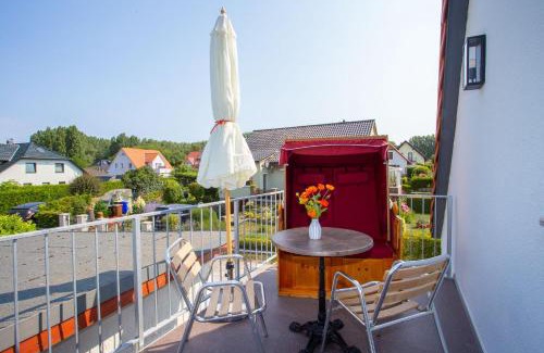 Glowe Apartamento | 5 Sterne Ferienwohnung Boddenblick