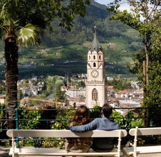 Merano Apartamento | 5-Zimmer-Appartement in historischer Privatvilla, Meran Zentrum, Kostenloser Parkplatz