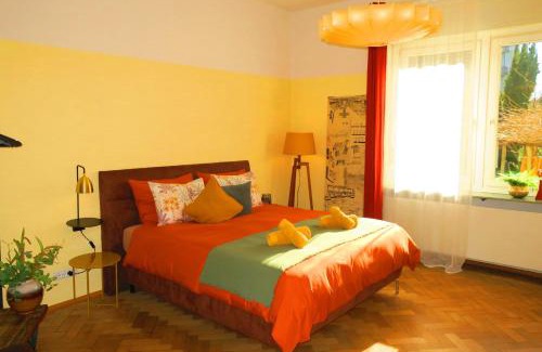 Merano Apartamento | 5-Zimmer-Appartement in historischer Privatvilla, Meran Zentrum, Kostenloser Parkplatz