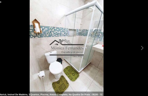 Marica Casa | 50 METERS FROM THE BEACH beautiful place with a view of the blue sea of Maricá