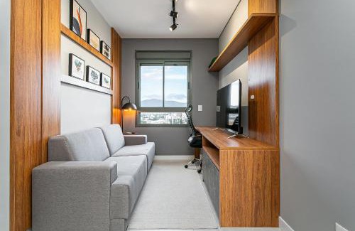Carvoeira Apartamento | 500m da UFSC | Smart TV de 50" #CARV03