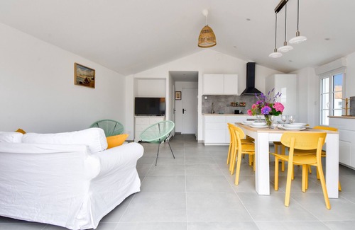 Barbatre Chalet De Esquí | A 500 m de la playa - Casa para 6 adultos y 1 niño