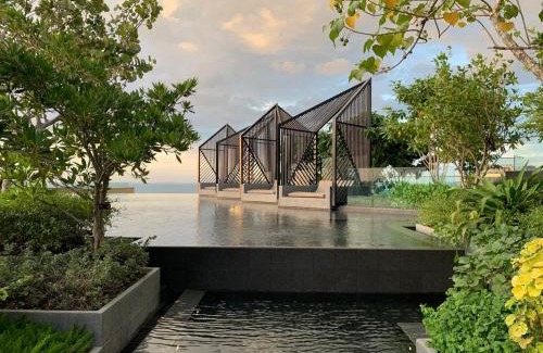 Pattaya Bay Apartamento | 502 Edge芭提雅市中心25楼高层海景服务公寓，芭提雅海湾景观，近沙滩，步行街，购物中心