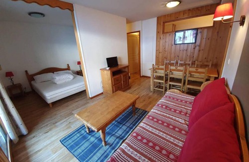 Les Orres Apartamento | 50m from ski slopes, 1st floor, view resort, fitness, swimming pool, balcony, ski locker, 38m²