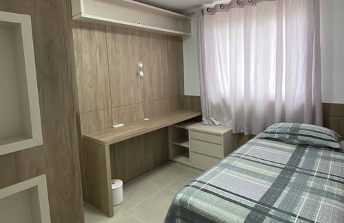 Gravata Apartamento | 5km from Beto Carreiro World Park. 5min walk from Gravatá beach. .