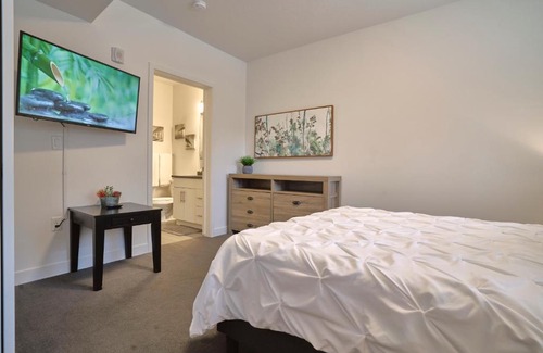 Salt Lake City Apartamento | 5☆Luxury heart of Sugarhouse Hot Tub ☆ Gym ☆ BBQ plus shared Fire Pit