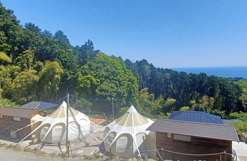 Futo Cabina | 5m bell tent A overlooking Sagami Bay for 2 peopl / Ito Shizuoka