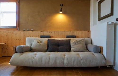 Arnach Apartamento | 5Sterne Ferienwohnung im Fachwerk mit Bergblick in Alleinlage und großem Garten, Infrarotkabine