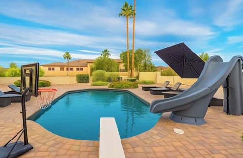 Paradise Heights Villa | Luxury Spanish Dream Home With Heated Pool, Hot Tub, Amazing Views + Pickleball!