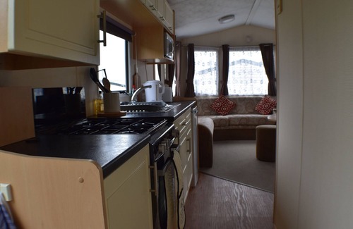 Bude Casa | 6 literas Caravana estática, 2 dormitorios en un hermoso sitio en Bude, North Cornwall.