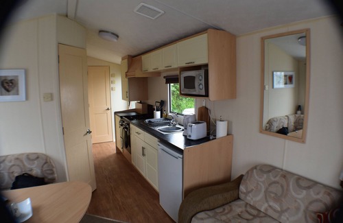 Bude Casa | 6 literas Caravana estática, 2 dormitorios en un hermoso sitio en Bude, North Cornwall.