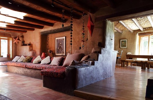 Taos Casa | 6 Br / 3 Ba Adobe Casa cerca de Taos