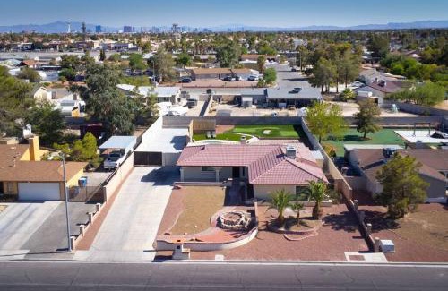 North Las Vegas Casa | 6 BR Oasis with Pool, Pickle Ball, Golf & More!