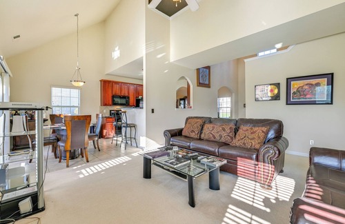 Concord Casa | 6 Mi to Charlotte Motor Speedway: Home w/ Fire Pit