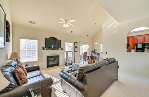 Concord Casa | 6 Mi to Charlotte Motor Speedway Home with Fire Pit