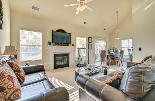 Concord Casa | 6 Mi to Charlotte Motor Speedway Home with Fire Pit