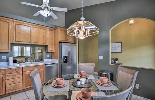 Indian Trails Casa | 6 Mi to Waterfront Park: Getaway w/ Fire Pit!