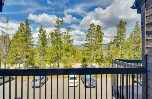 Fraser Apartamento | 6 Mi to Winter Park Mtn-View Condo with Balcony!