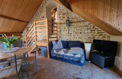 Le Menoux Casa | 60 m² Casa ∙ 2 habitaciones ∙ 4 personas