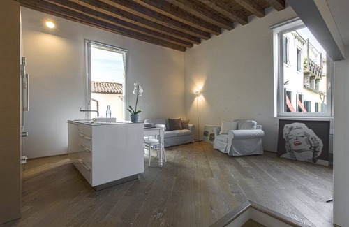 Dorsoduro Apartamento | 60 m² Estudio ∙ 1 habitación ∙ 2 huéspedes