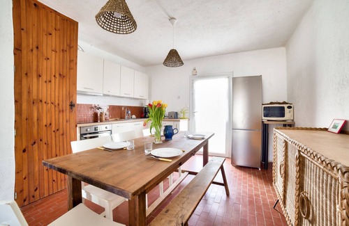 La Gueriniere Casa | 600m de la playa - Casa para 5 - Terraza