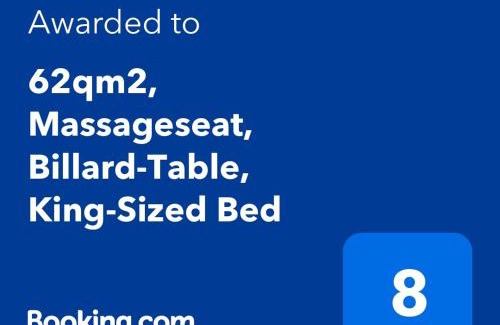 Schillerkiez Apartamento | 62qm2, Massageseat, Billard-Table, King-Sized Bed
