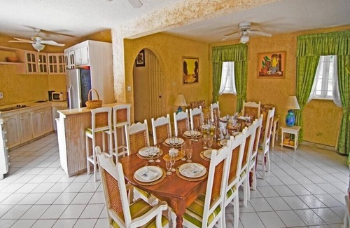 Fryers Well Villa | 6BR Charming Beachfront Villa w/ Pool and Staff