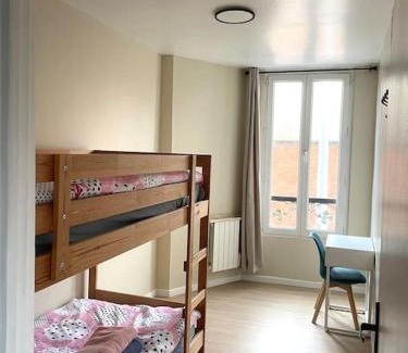 Bagnolet Apartamento | #7 Appartement pour 5 personnes près du métro L9