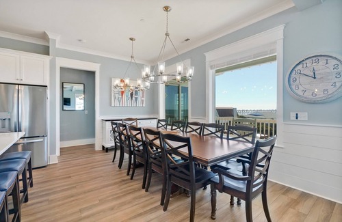 Yaupon Beach Casa | 7BR/6.5BAH House - Ocean Views, Event Home, Dog Friendly, Sleeps 18