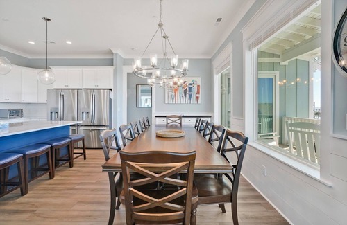 Yaupon Beach Casa | 7BR/6.5BAH House - Ocean Views, Event Home, Dog Friendly, Sleeps 18