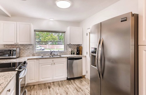Edgewood Villa | 7BR Lakefront Duplex w/ Pool, Sauna & Hot Tub!