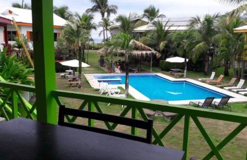 Playa Hermosa Casa | #8 Ocean view Beach Front Bungalow 2nd Row