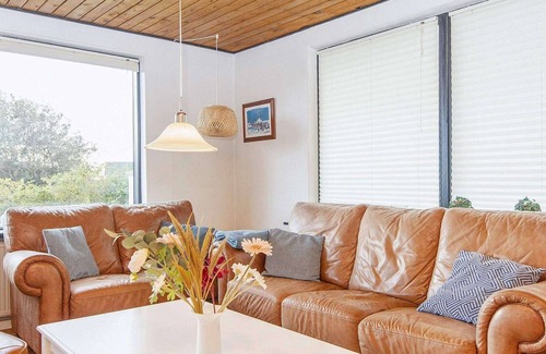 Remmer Strand Casa | Lujosa casa de vacaciones en Struer Jutland con jardín