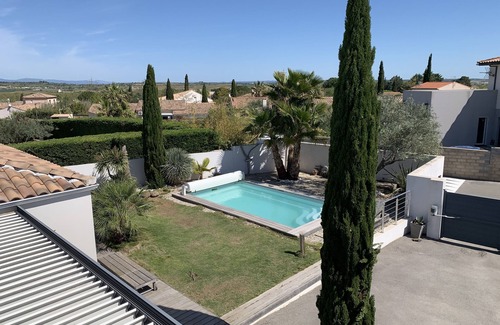 Montblanc Villa | Villa con piscina, cerca de Cap d'Agde y Pézenas