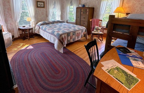 Whitefield Casa | 81JR private 2 bedrooms and 1 bathroom in grand Victorian home in the heart of the Whiite Mountains!