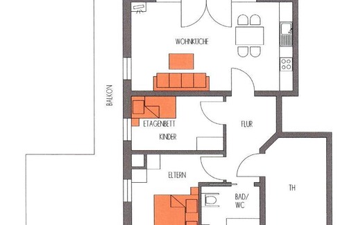 Regen Apartamento | 85 m² Apartamento ∙ 2 habitaciones ∙ 4 huéspedes