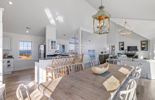Frisco Casa | 8BR Oceanfront in OBX with Heated Pool & Hot Tub!