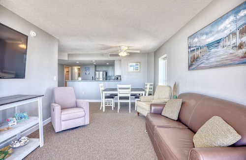 Atlantic Beach Condominio | Bay Watch Resort-Fall Openings, Direct PANORAMIC Ocean Front Updated Condo Views