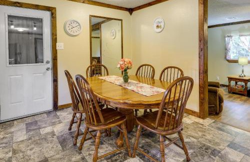 Maysville Casa | 9 Mi to Grove Home with Fire Pit in Southwest City